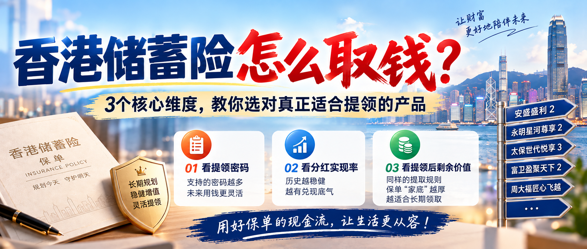 买香港储蓄险要用钱,到底哪些产品好提领?很多人被 “提领密码” 骗了